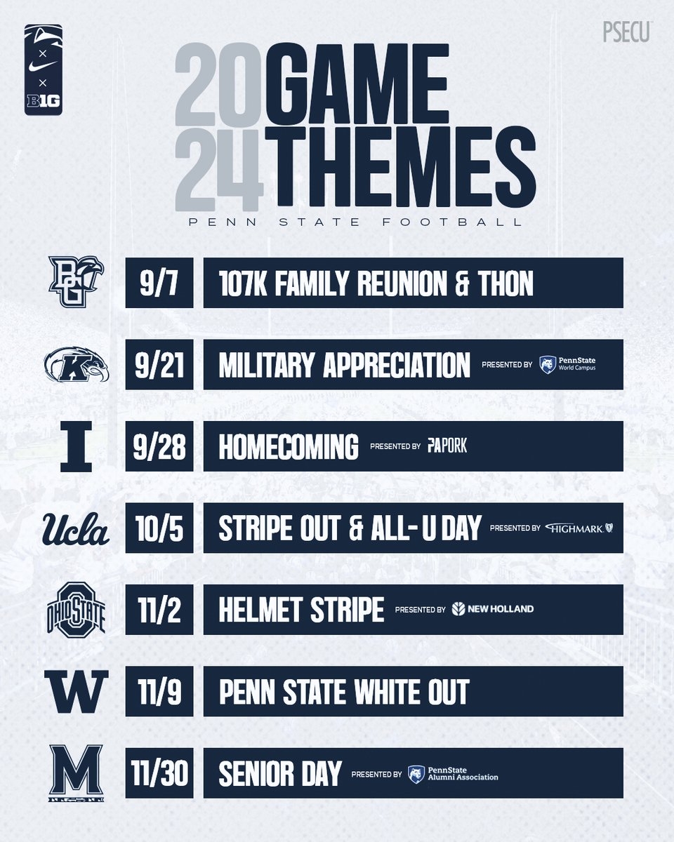 Penn State Football On X See You In Happy Valley This Fall Https t co ILiVJN13me Https t co 3gs6G1DuFL X