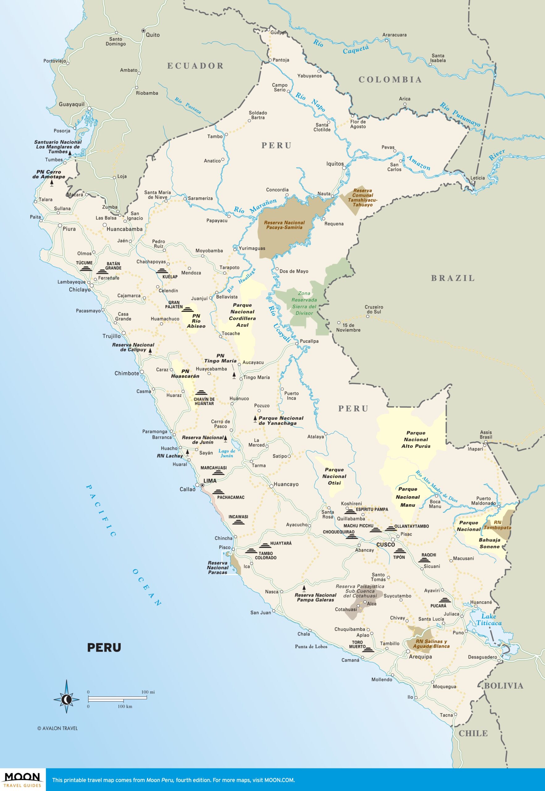 Peru Moon Travel Guides