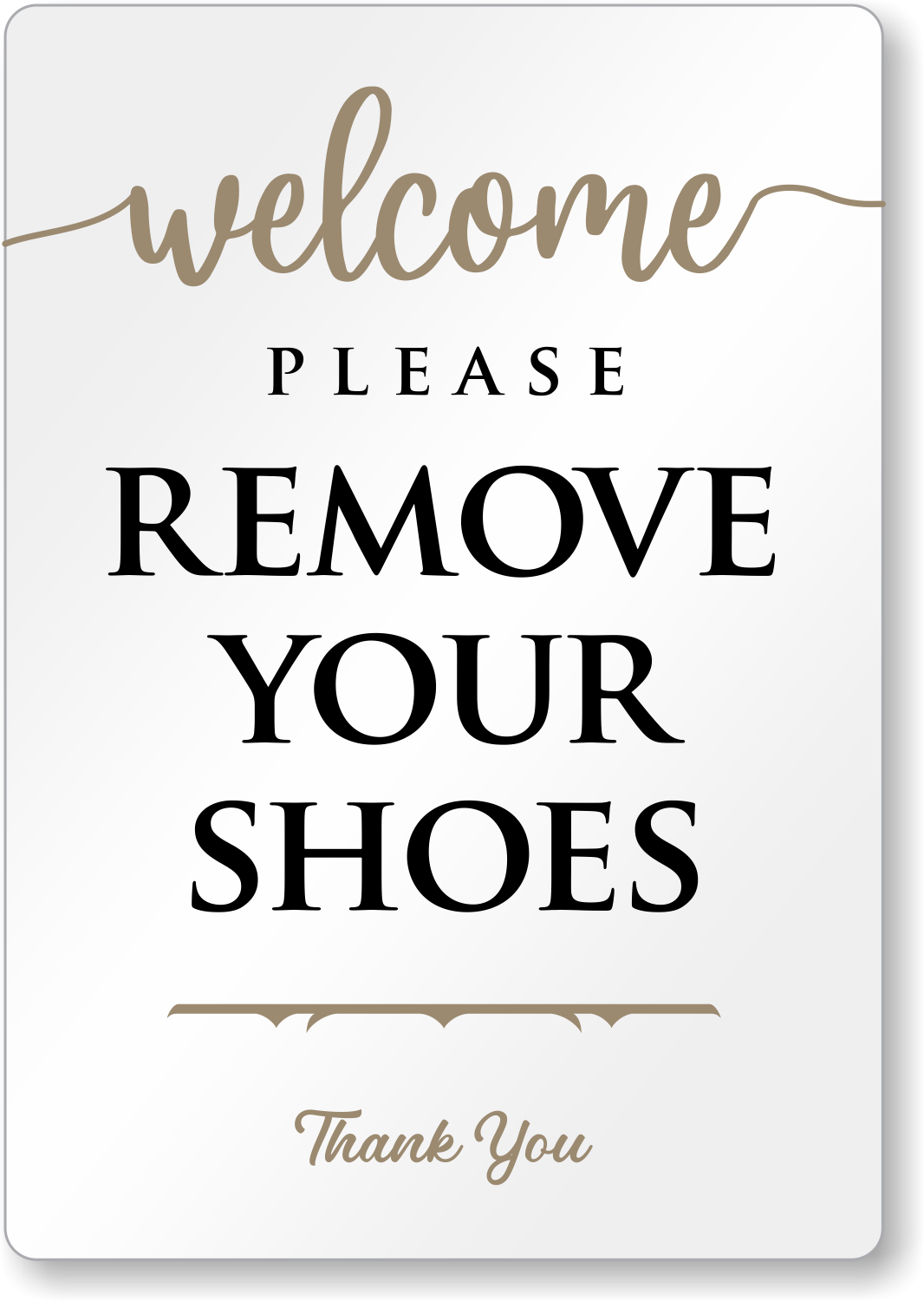 Please Remove Your Shoes Airbnb Sign SKU SE 7614 Please Remove Your Shoes Airbnb Sign SKU SE 7614