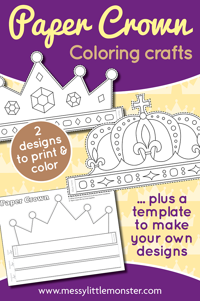 Cut Out Printable Crown Template