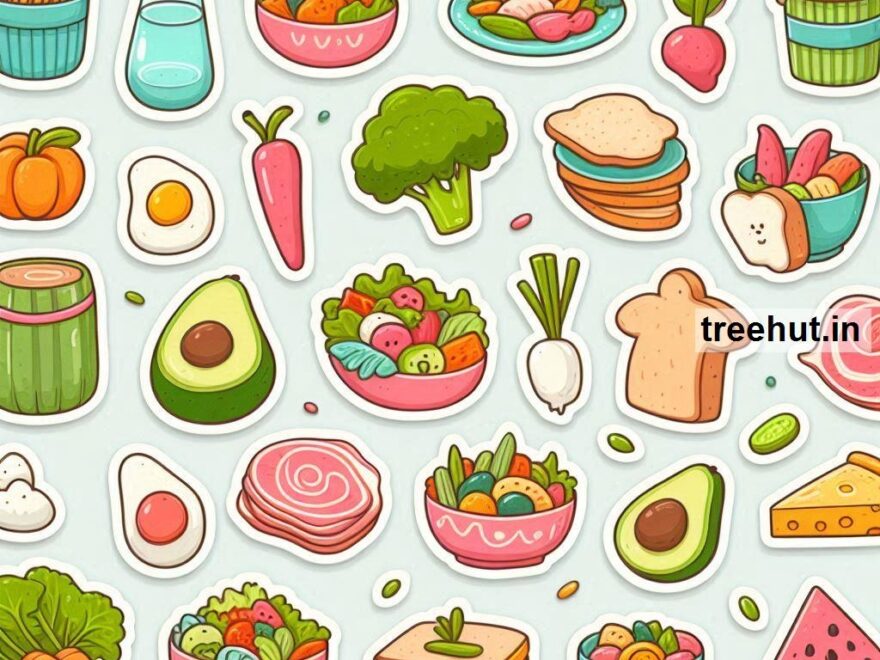 Printable Food Stickers And 15 Nutrition Craft Activities For Kids Adults Family Time And Classroom Activities