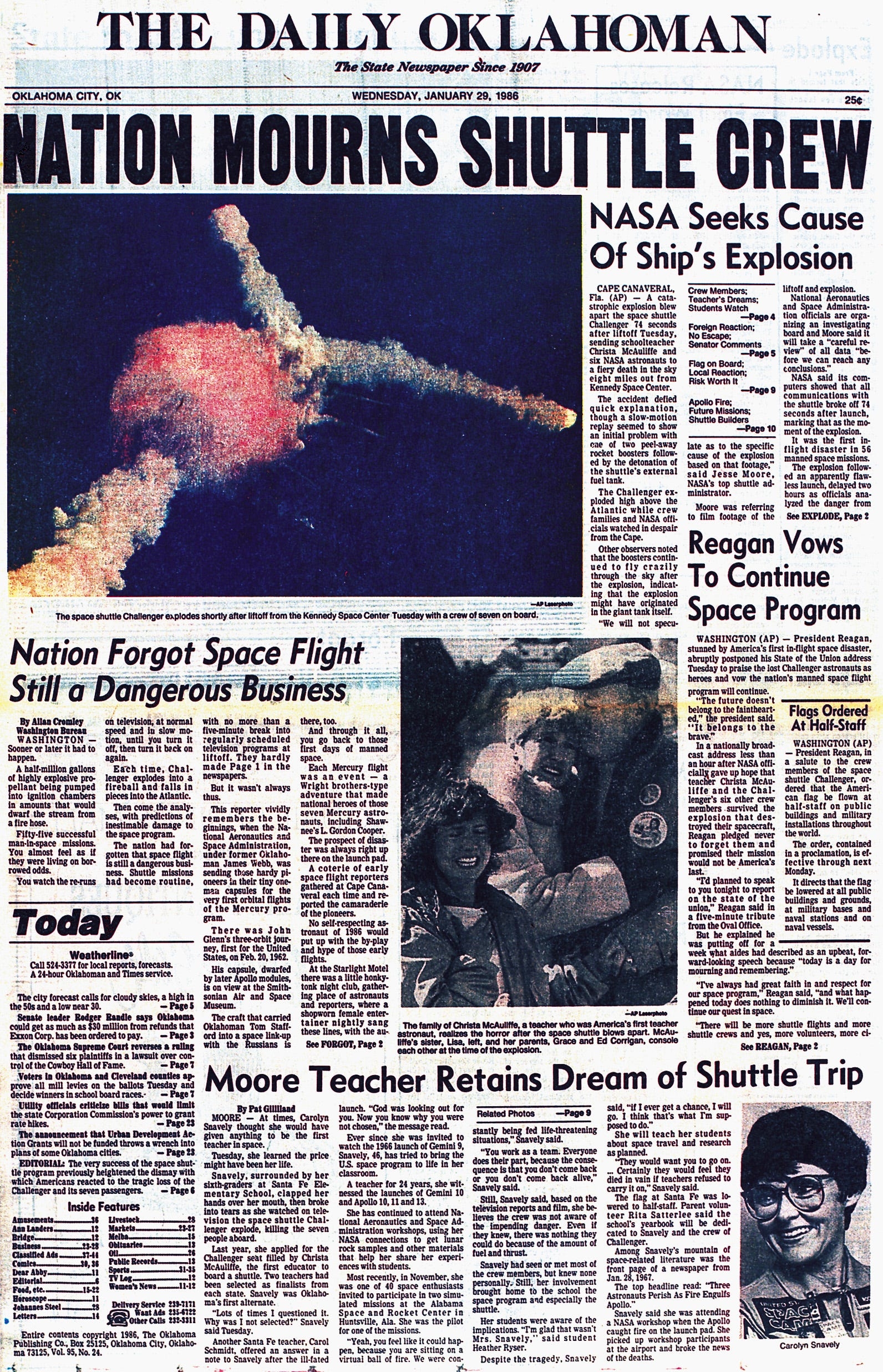 Remembering Challenger Space Shuttle Crew 28 Years Later