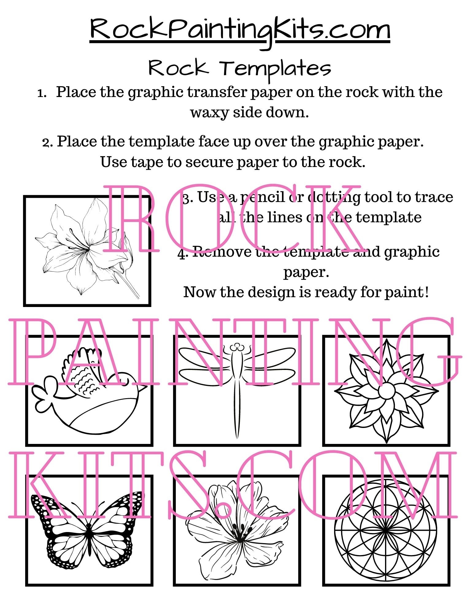 Free Printable Stencils For Rock Painting