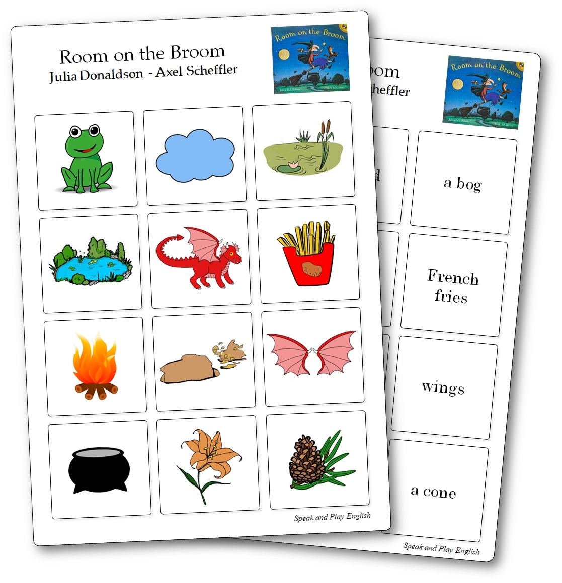 Room On The Broom Printables