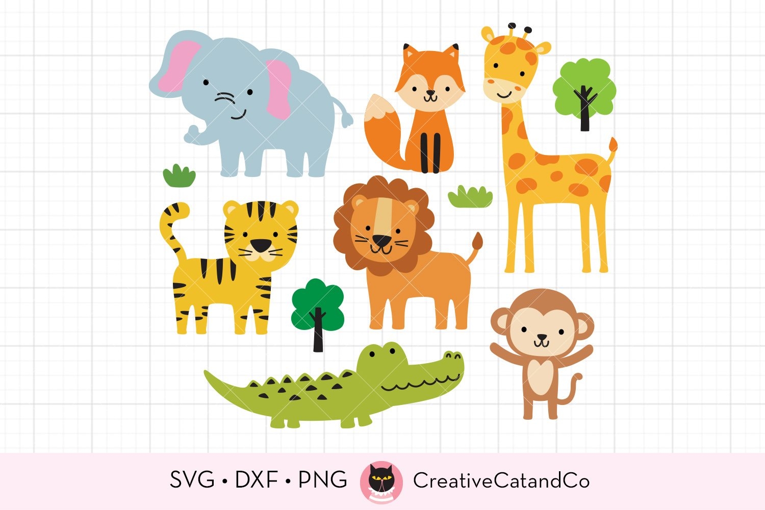 Safari Jungle Reliable Animals Bundle