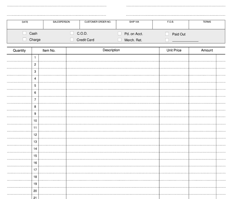 Sales Form Template Excel Fill Online Printable Fillable Blank PdfFiller
