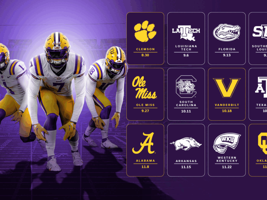 SEC Announces 2025 Football Schedules LSU