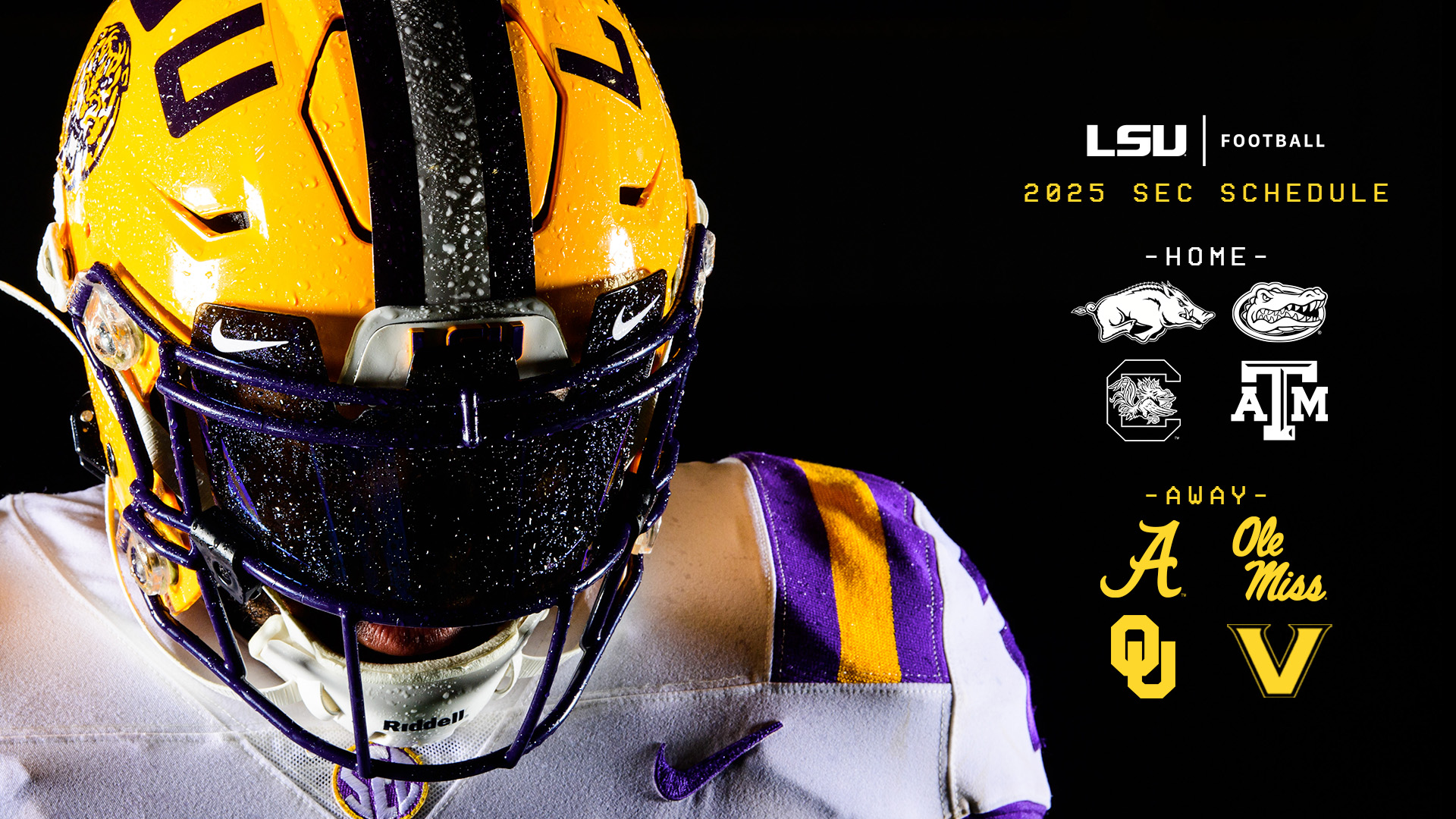 SEC Reveals LSU s 2025 Football Opponents LSU