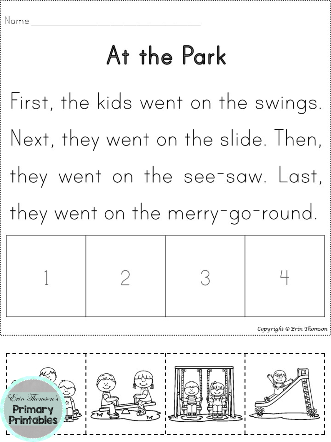 Sequencing Stories First Next Then Last set 1 Sequencing EB1