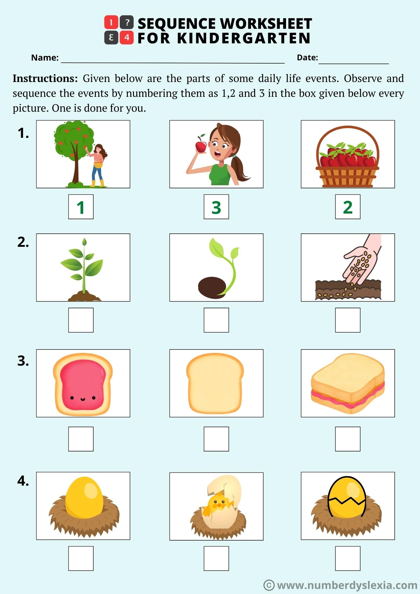 Sequencing Worksheets K5 Learning Worksheets Library Worksheets Library