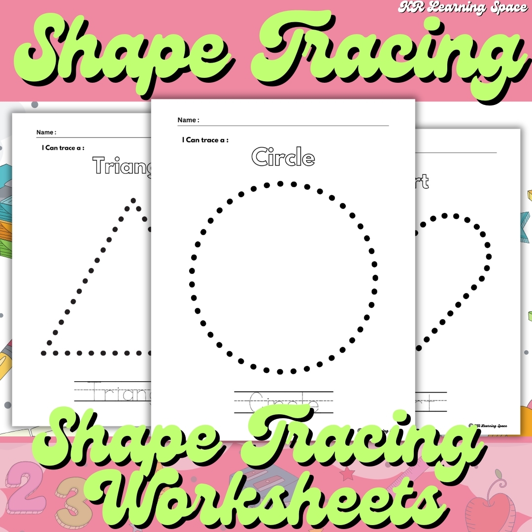 Free Printable Preschool Worksheets Tracing Shapes