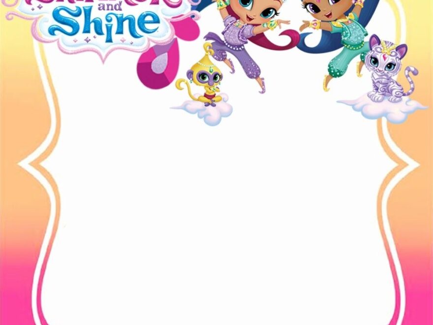 Shimmer And Shine Birthday