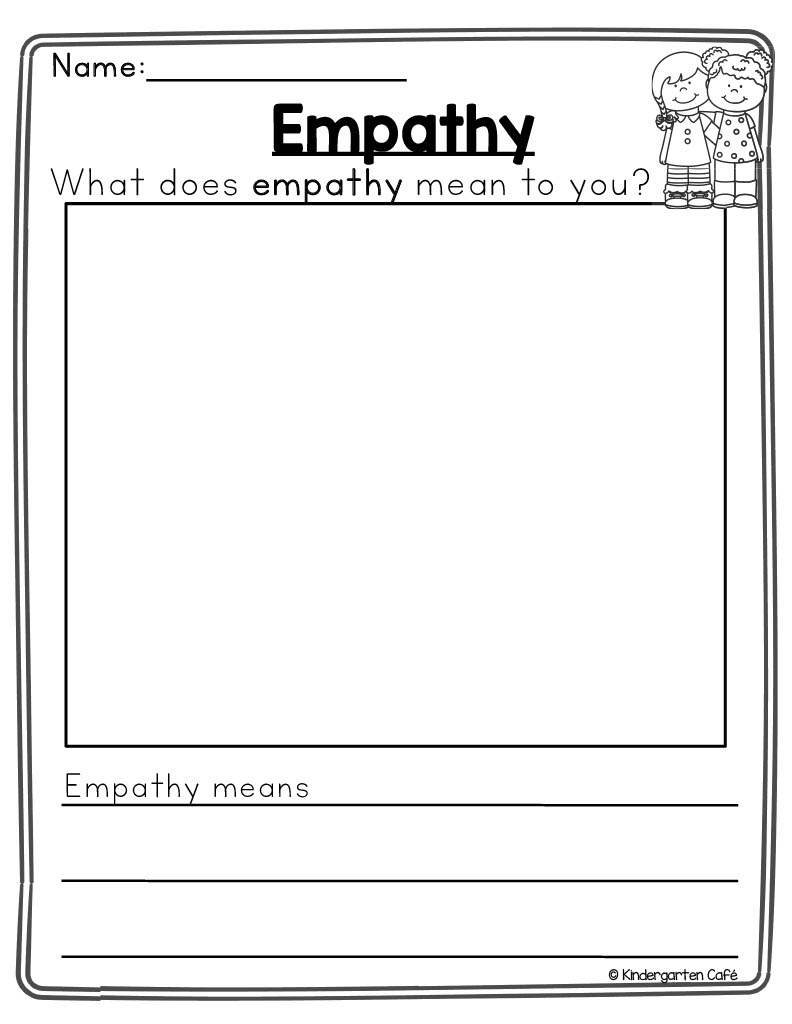 Social Emotional Learning Unit Empathy Activities Worksheets Library