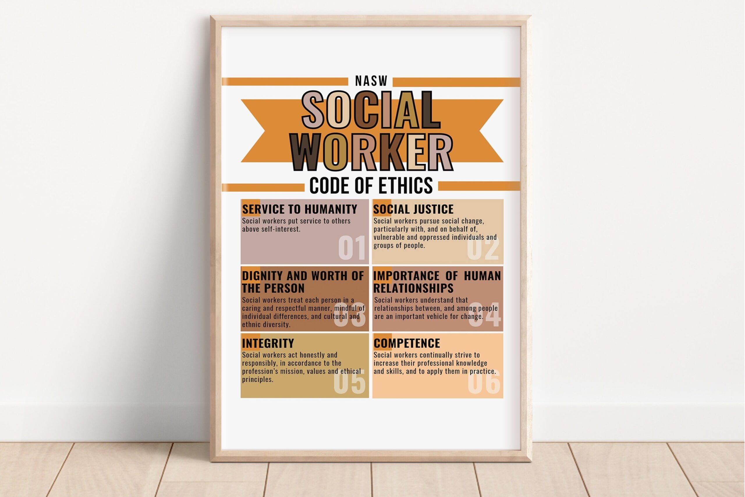 Nasw Code Of Ethics Printable