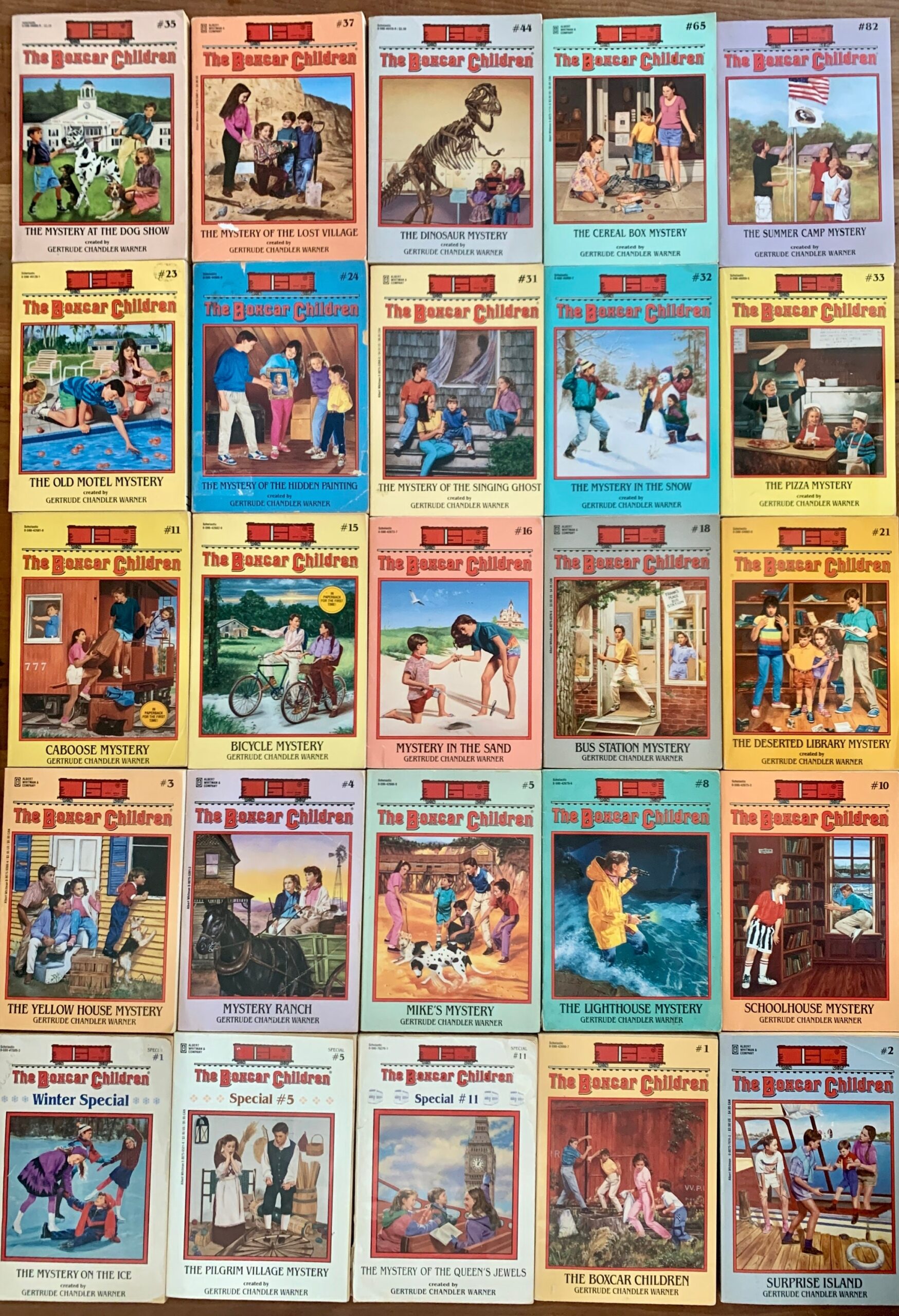 Sold Separately The Boxcar Children By Gertrude Chandler Warner Vintage Paperback Childrens Books Etsy Hong Kong