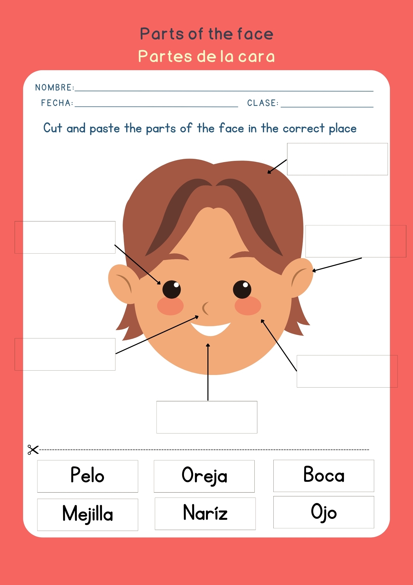 Spanish Body Parts Activity Pack For Young Learners Fun Learning With Mindfulness Teaching Resources