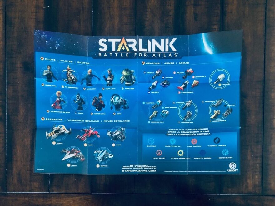 Starlink Battle For Atlas Game Poster Print Ubisoft Characters Ships Weapons EBay