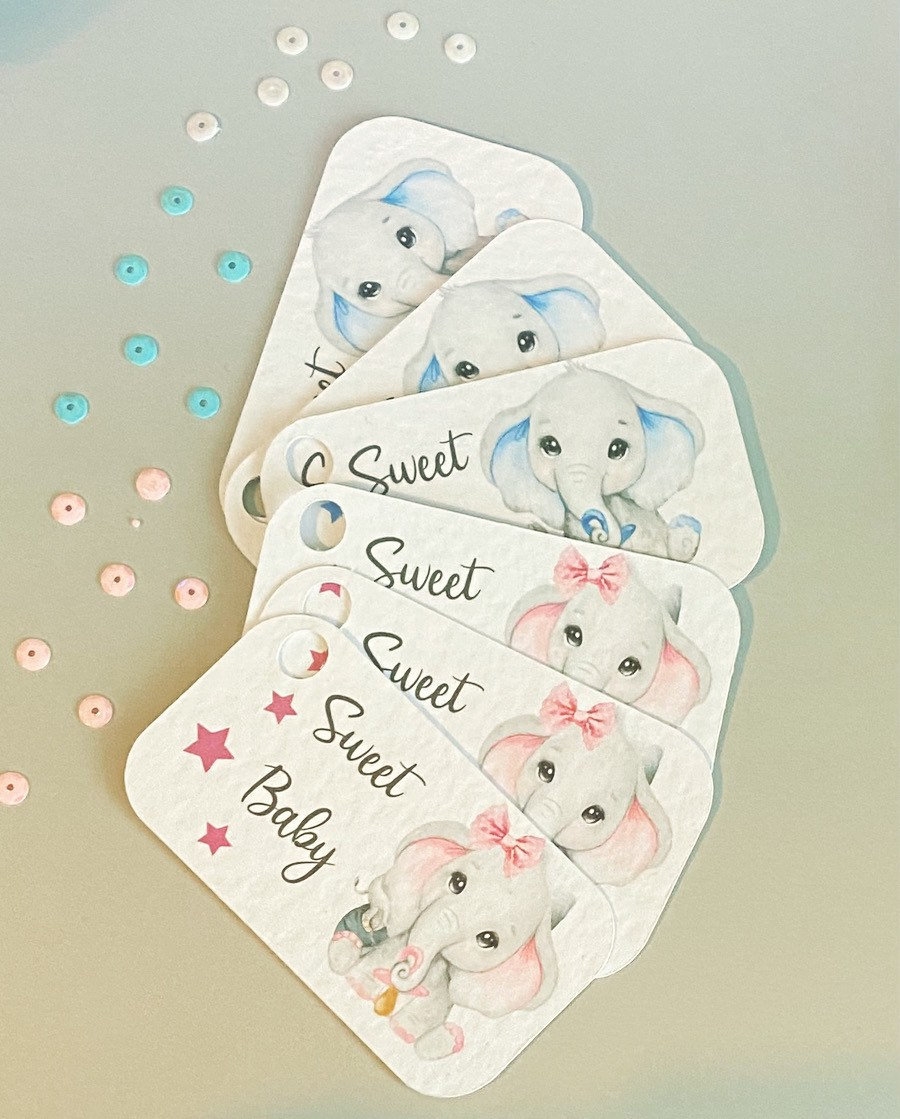 Sweet Baby Gift Tags Gift Wrap Baby Shower Newborn Baby Gifts Handmade Tags Baby Boy Baby Girl Tags Etsy