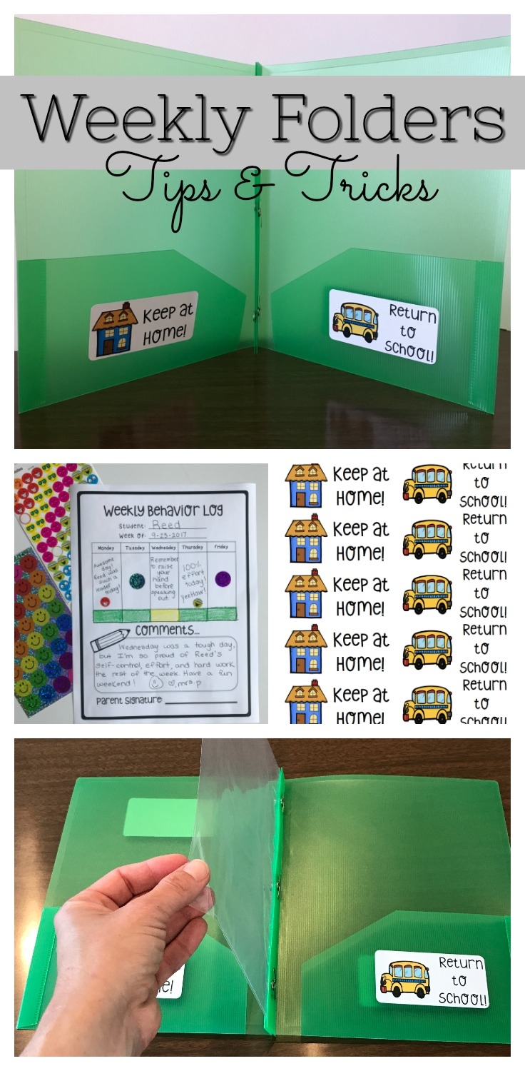 Free Printable Homework Folder Labels