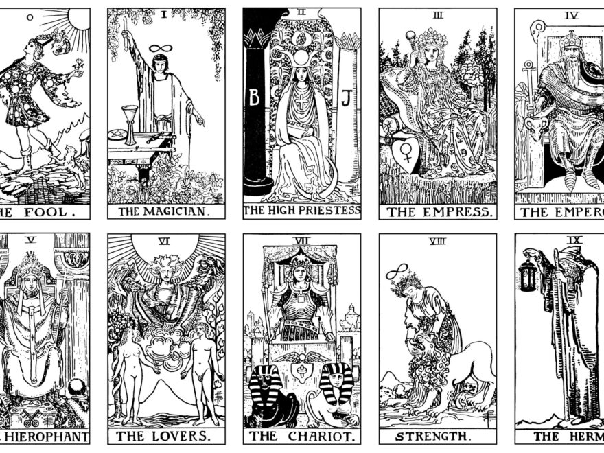 Tarot Coloring Pages