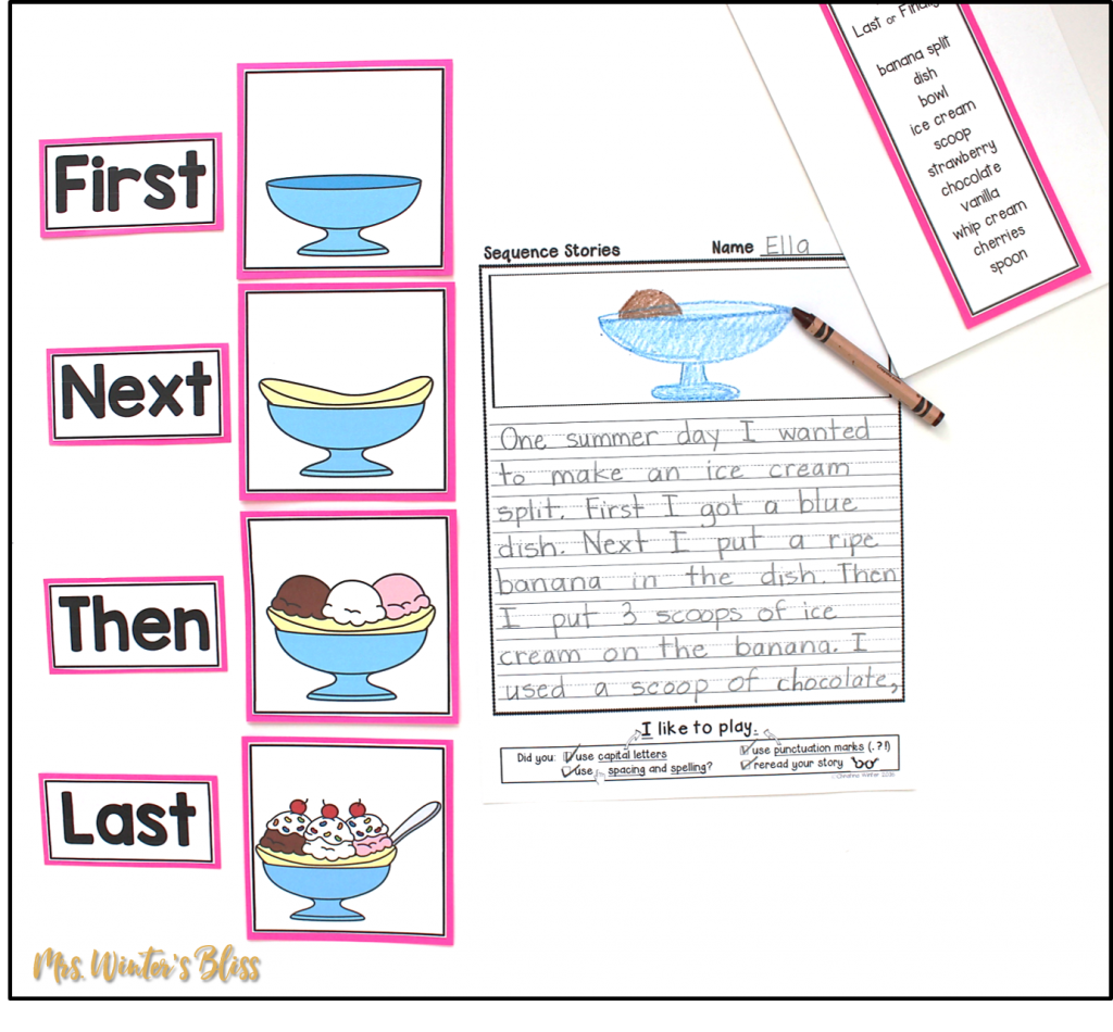 Printable Order Of Sequences For First Grader