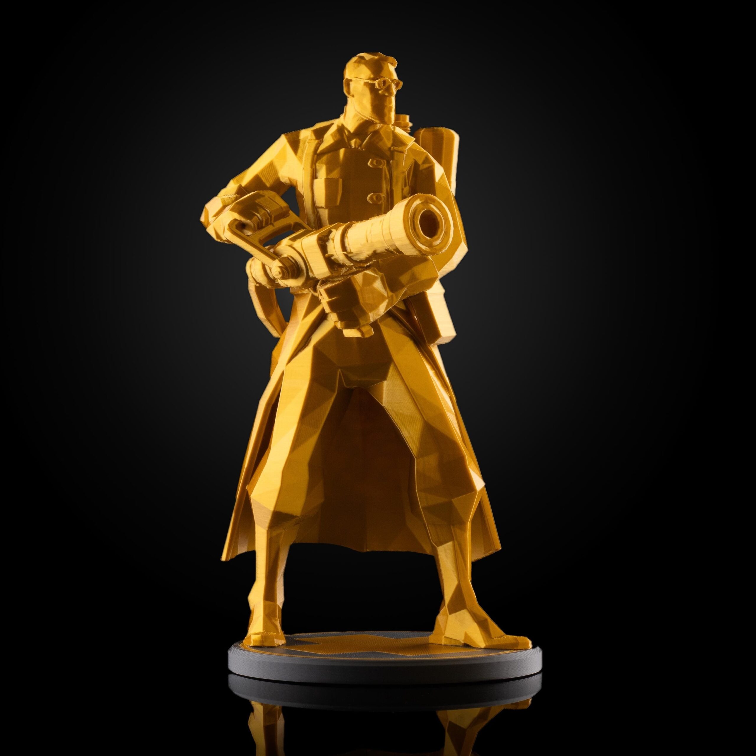 Team Fortress 2 Medic Figurine 3D Printed Low Poly TF2 Medic Model Choose Any Color Etsy Australia