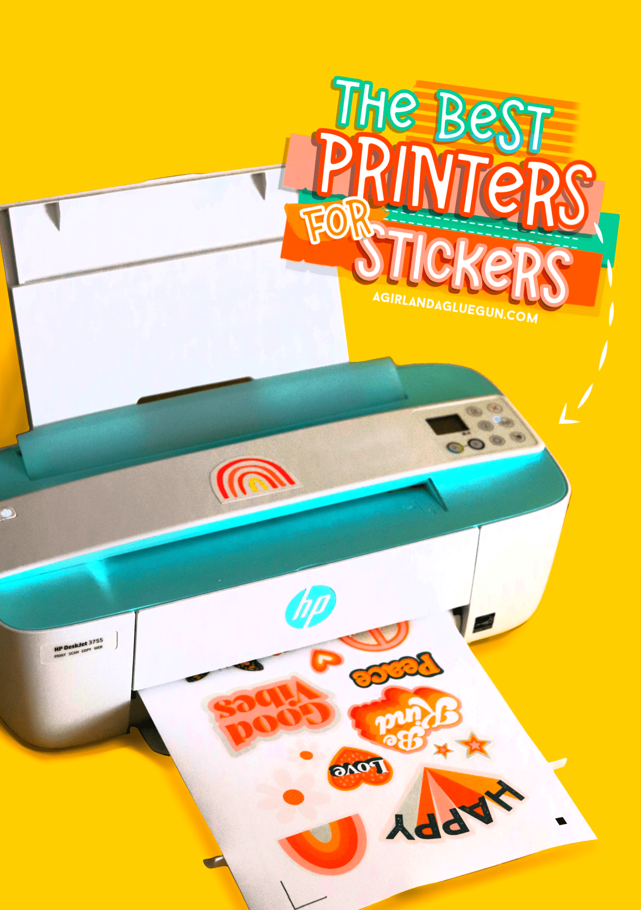 The Best Printer For Stickers A Girl And A Glue Gun