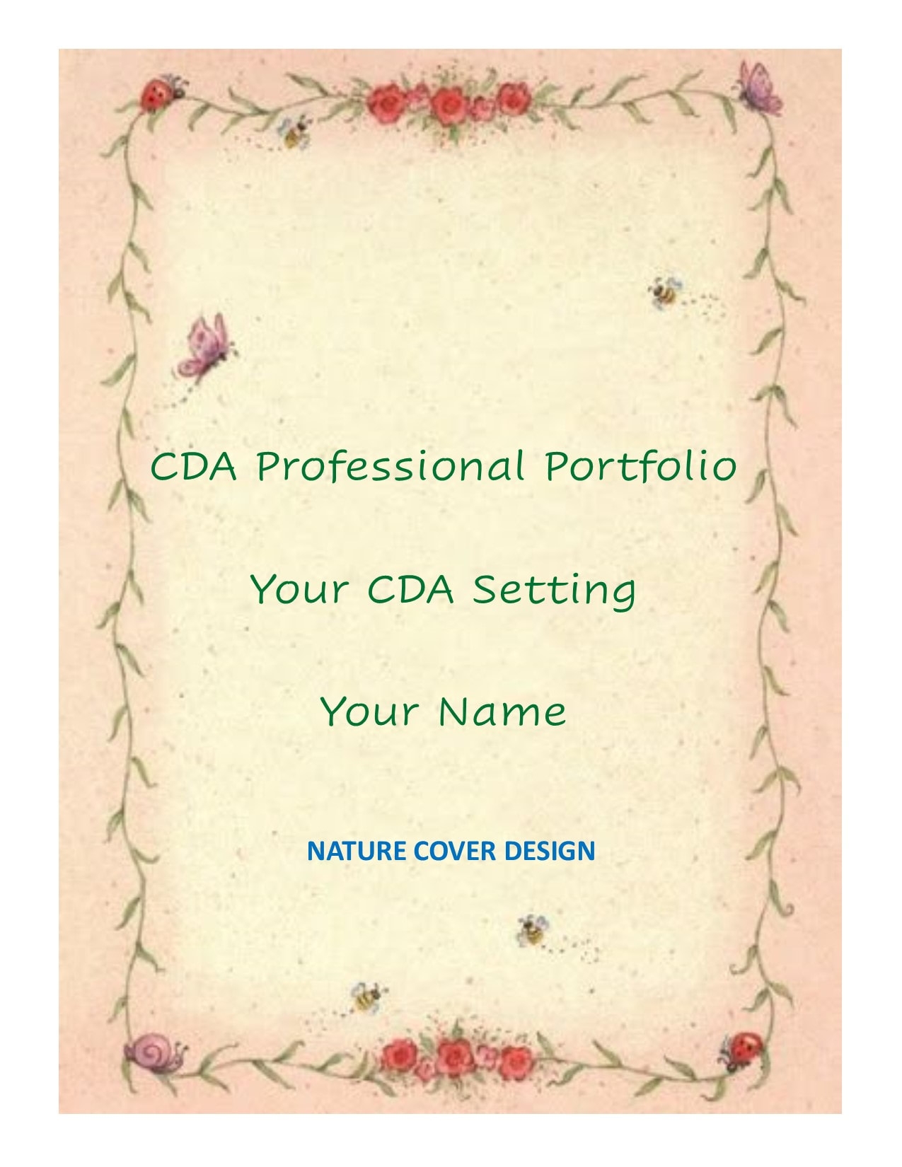 The CDA Prep Workbook And Professional Portfolio Binder