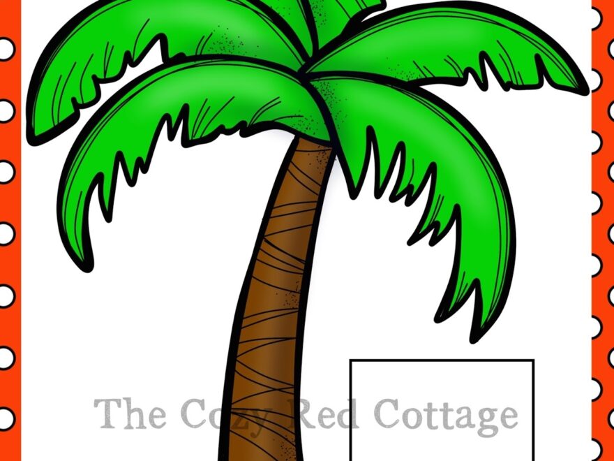 The Cozy Red Cottage Chicka Chicka Boom Boom Counting Mat
