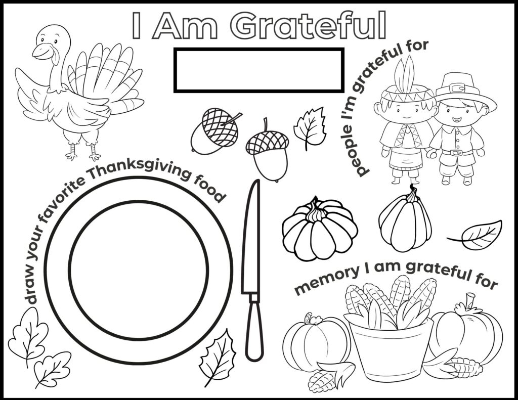 The First Thanksgiving Coloring Page Healing Home