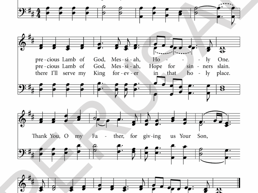 There Is A Redeemer Grace Music