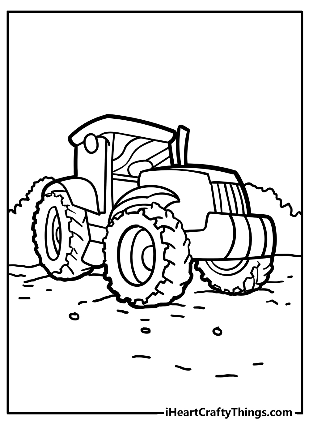 Tractor Coloring Pages 100 Free Printables 