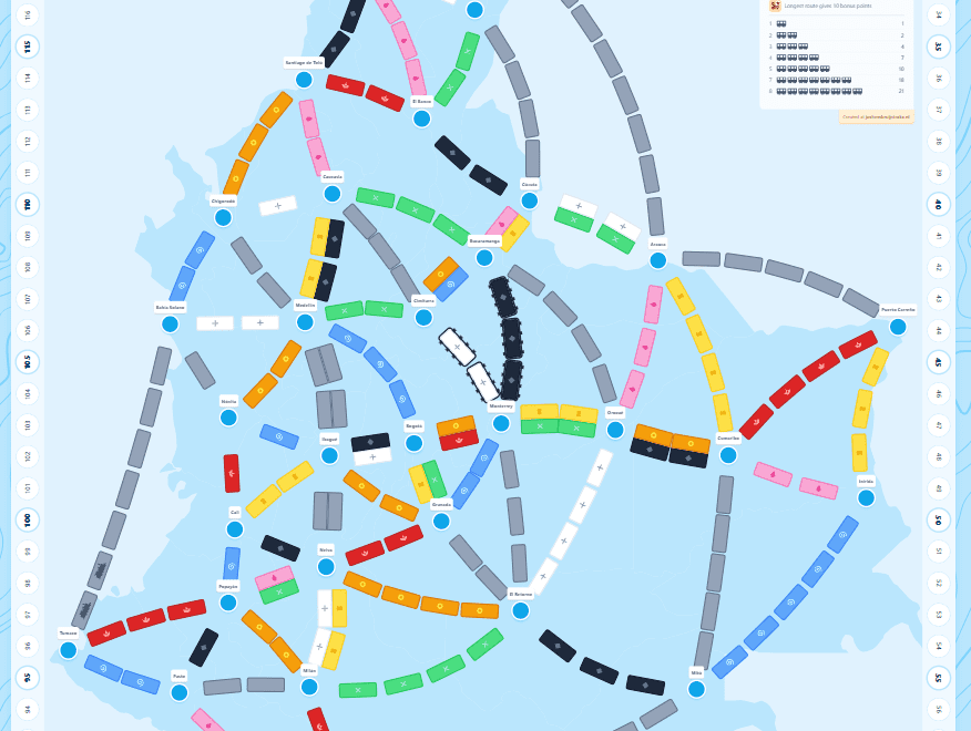Train Board Generator Create Ticket To Ride Boards For Literally Anywhere On Earth BoardGameGeek