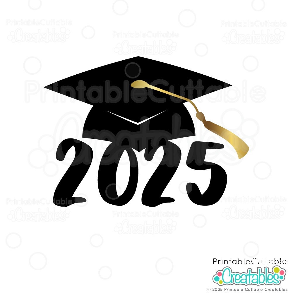 Ultimate Graduation Cap 2025 SVG File DIY Grad Crafts