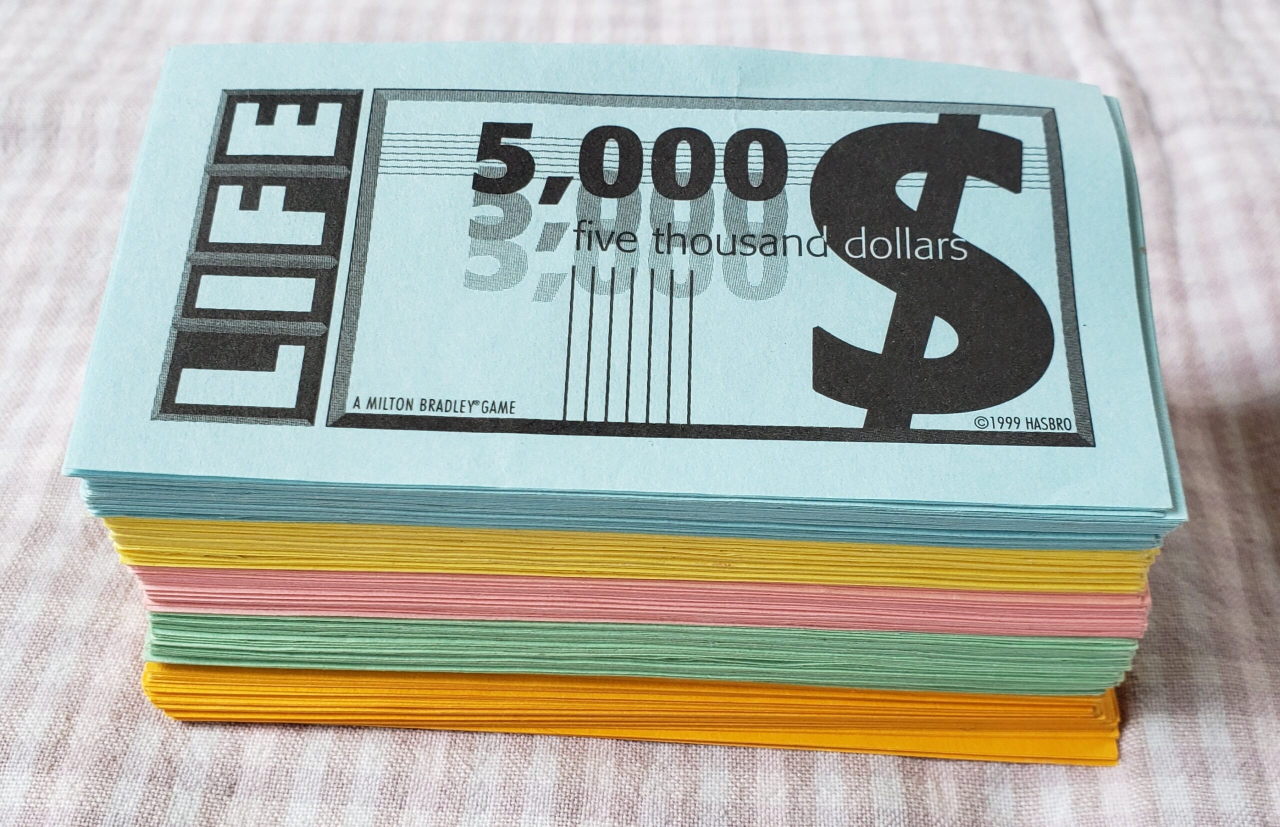 Vintage Game Of Life Money Life Game Money Notes Play Money Replacement Game Pieces Game Pieces Crafts 1990s Etsy