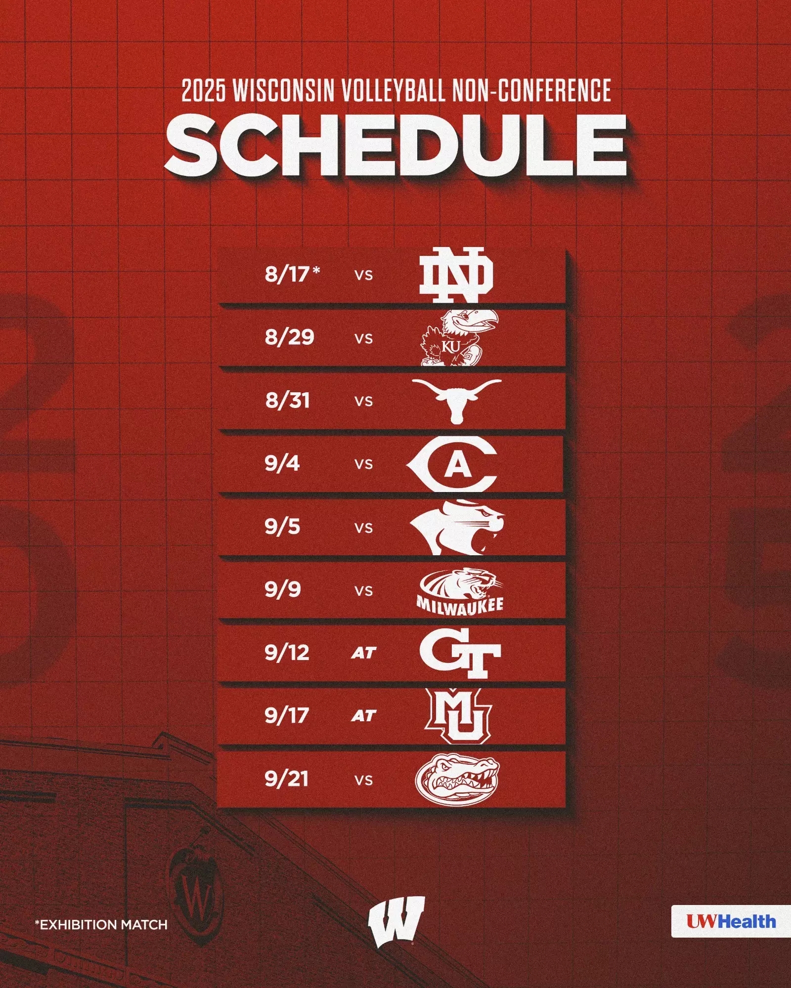 Wisconsin Badgers Football Schedule 2025 Printable