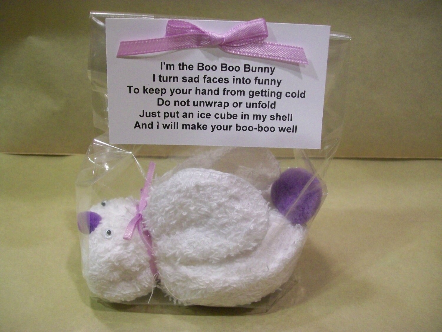 Boo Boo Bunny Poem Printable