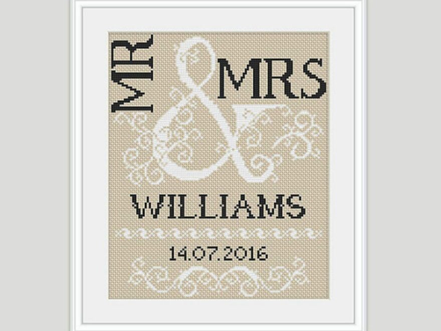 Wedding Cross Stitch Patterns Ideas And Gifts