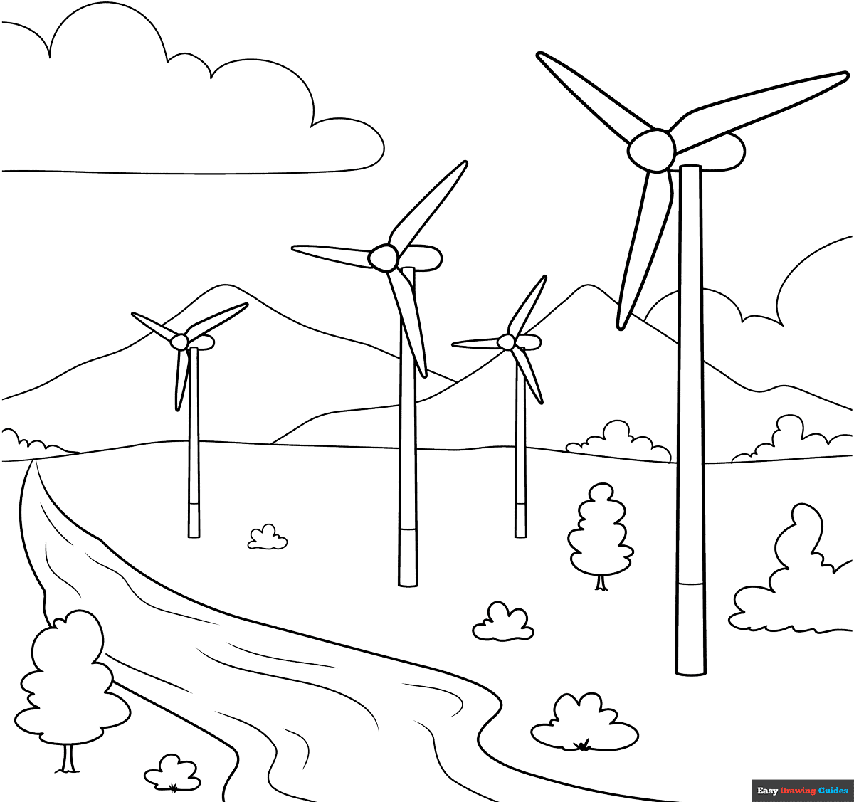 Printable Coloring Pages Of Wind