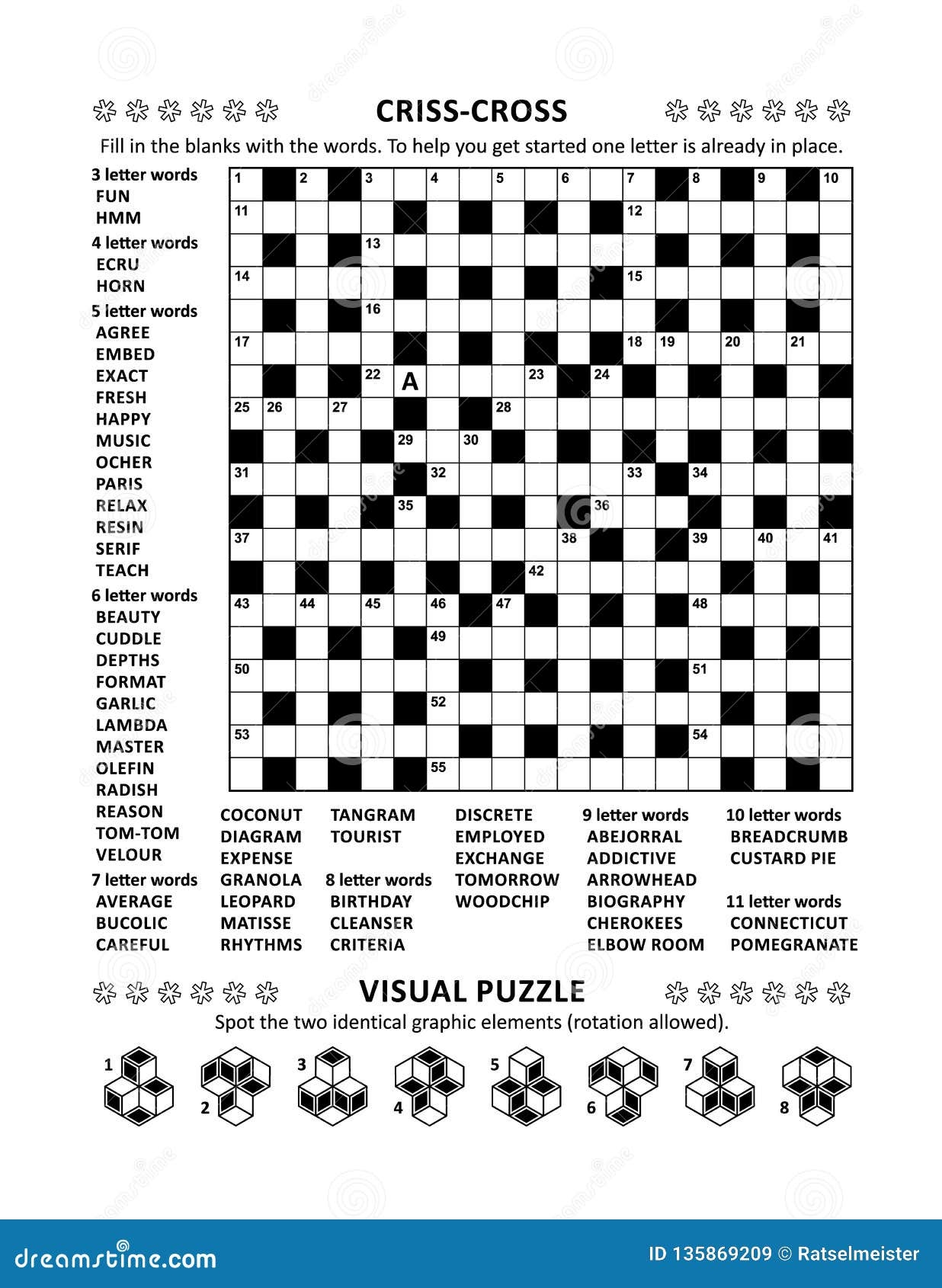 Fill In Puzzles Printable Free