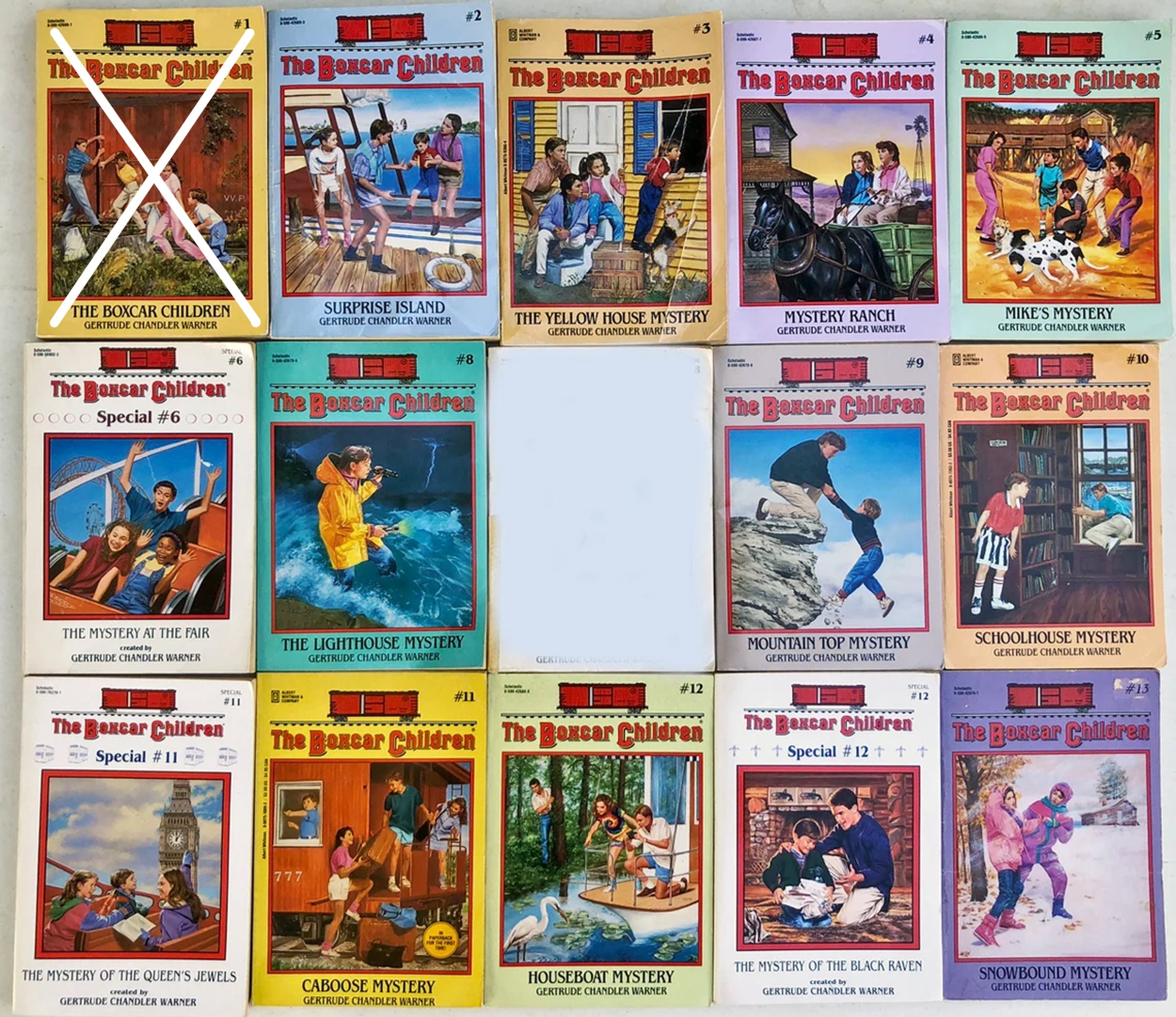 YOU CHOOSE The Boxcar Children Books By Gertrude Chandler Warner 90s Kids Books Elementary Mystery Books Etsy
